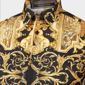 Versace Shirts - BAROCCO SS'92 SILK SHIRT Versace Shirts - BAROCCO SS'92 SILK SHIRT